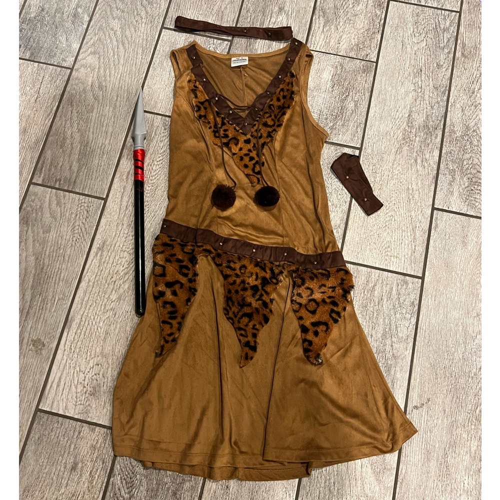 Halloween Costume Native / Eskimo dress womens adult - Picture 2 of 3